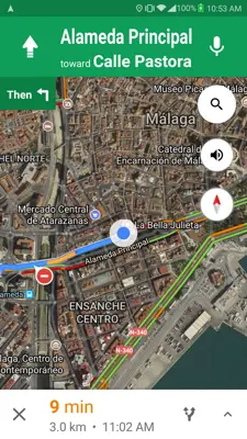 Google Maps android App screenshot 4